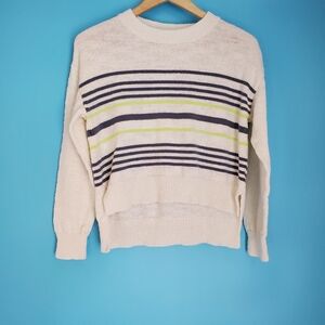 Rag Poets Knit Sweater Size XS Striped
